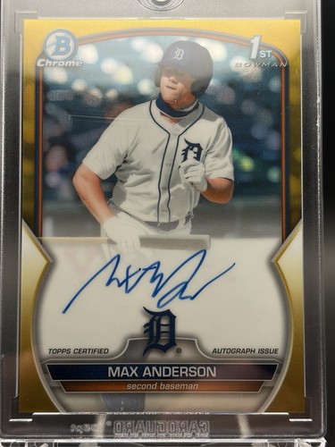 Max anderson 2023 bowman - max,