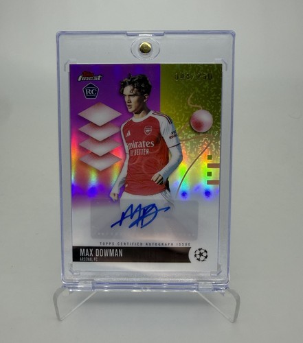 Max dowman rookie auto - rookie, auto/250