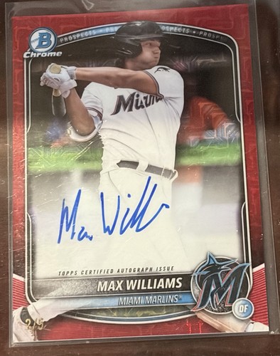 Max williams 2025 bowman - max,