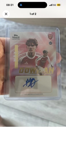 Topps max dowman 2026 winners - max,