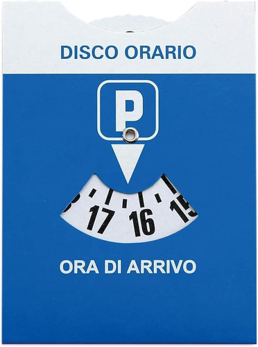 Disco orario auto maxi con - disco,