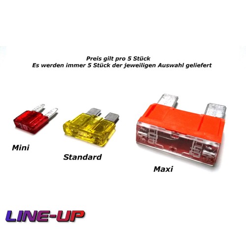 Fusibile innesto piatto - 5x,